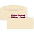 thumbnail image 1 of Limited Papers (TM) #10 Regular Envelope - Pastel - Soft - 24# (4.8" x 9.5") - Announcement, Invoices, Statements, Checks, Letters, Contracts, Business Envelope (Ivory, 2500), 1 of 2