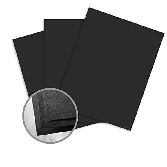 Limited Papers (TM) Astrobrights Card Stock Paper, 8.5 x 11 Inch, (Letter Size), 65 Pound Cover, Eclipse Black, 250 Sheets. (1)
