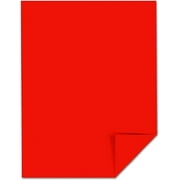Limited Papers (TM) Colored Paper, 8.5 x 11 Inch, Letter Size, 20/50 Pound Text, 75 Gsm, 500 Sheets. (Re-Entry Red, 1)