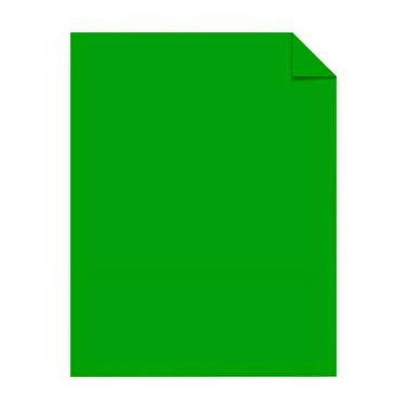 Limited Papers (TM) Permanent Adhesive Paper, 8.5X11 Inch, Letter Size, 60 Pound, Full Sheet Sticker Label, Scored Liner, Offset, 100 Sheets Per Ream (Green,)