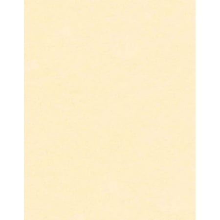 Limited Papers (TM) Permanent Adhesive Paper, 8.5X11 Inch, Letter Size, 60 Pound, Full Sheet Sticker Label, Scored Liner, Offset, 100 Sheets Per Ream (Natural Cream)