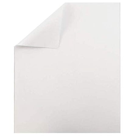 Limited Papers (TM) Permanent Adhesive Paper, 8.5X11 Inch, Letter Size, 60 Pound, Full Sheet Sticker Label, Scored Liner, Offset, 100 Sheets Per Ream (Ultra Matte)
