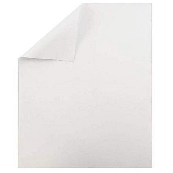 Limited Papers (TM) Permanent Adhesive Paper, 8.5X11 Inch, Letter Size, 60 Pound, Full Sheet Sticker Label, Scored Liner, Offset, 100 Sheets Per Ream (Ultra Matte)