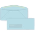 thumbnail image 1 of Limited Papers (TM) Regular Mailing And Business Envelopes, Left Hand Window, No. 10 (4.8 x 9.5 Inch), Gummed seal, 24 Pound, Variety of Colors And Quantities. (Blue, 1000), 1 of 5