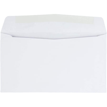 Limited Papers (TM) Regular Mailing and Business Envelopes, White Color, Gummed Seal, 24 Pound, Variety of Sizes and Quantities. (#6.75 - (3.5/8 x 6.5), 1000)