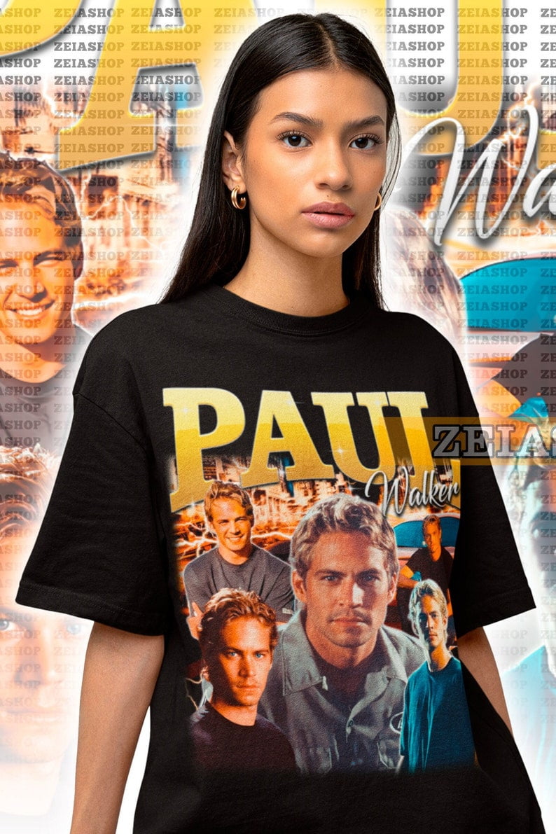 Limited Paul Walker Shirt, Paul Walker Tee, Paul Walker Fan Merch, Paul ...