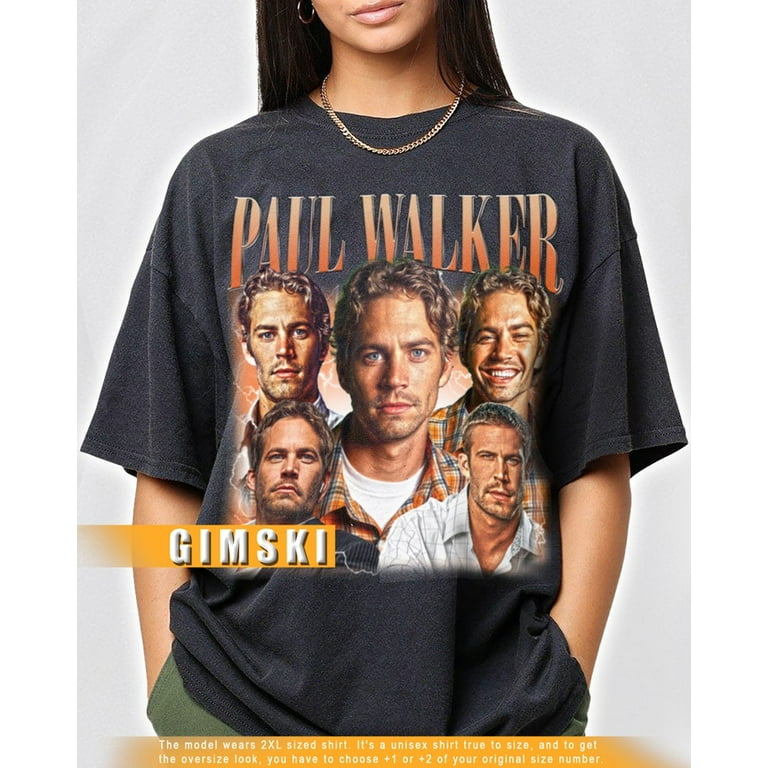 Limited Paul Walker Shirt Vintage Bootleg Paul Walker T Shirt Movie Tee Unisex Paul Walker Shirt Paul Walker Sweatshirt SKI3