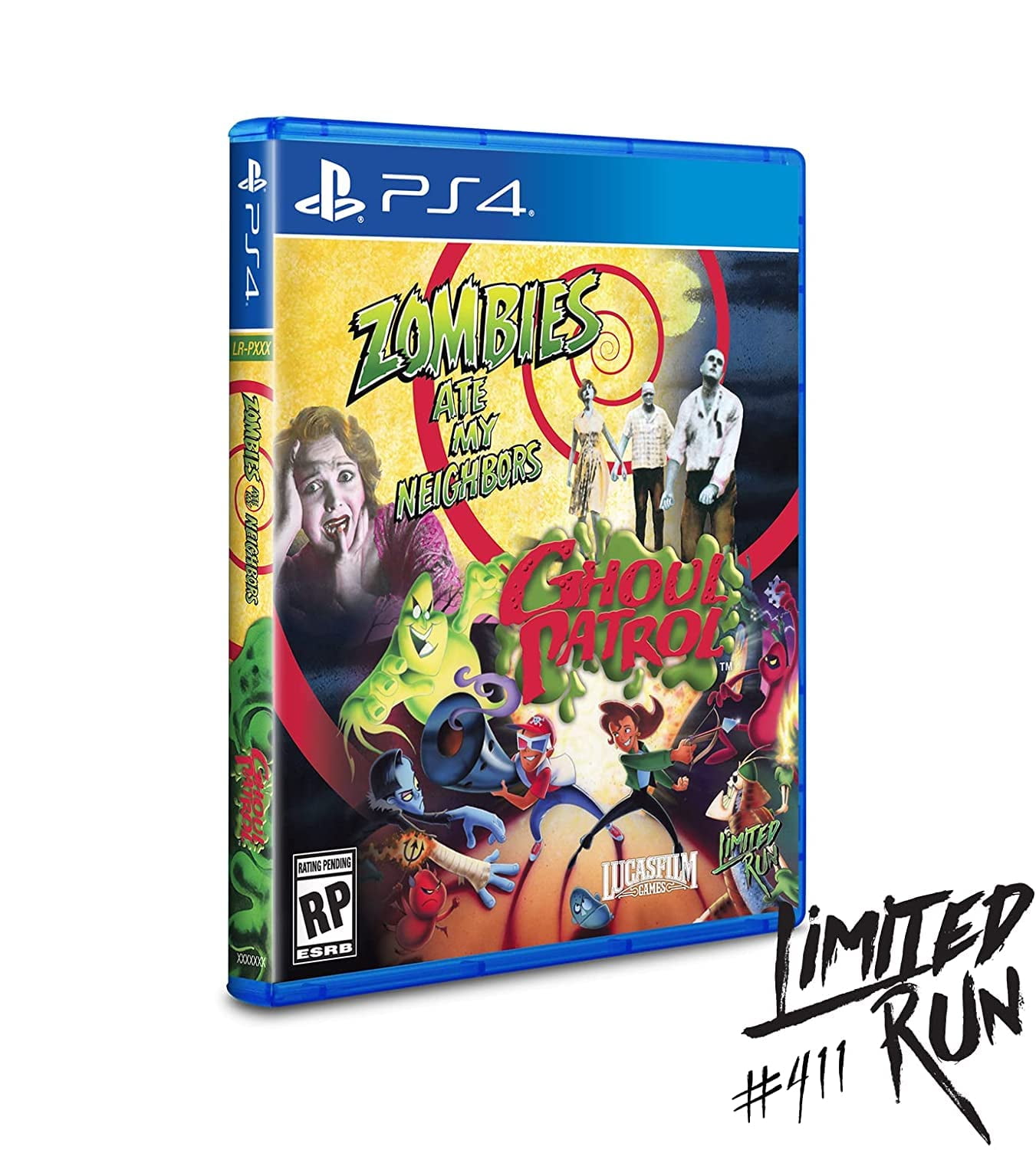 PS4 Zombies Ate my Neighbours 北米限定版 未開封 Limited Run Games - Zombies Ate My Neighbors & Ghoul Patrol
