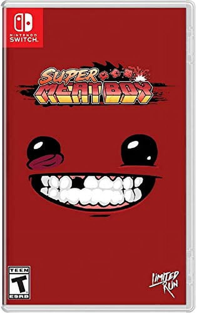Switch版　Super Meat Boy パッケージ版　1.2セット Limited-Run-Super-Meat-Boy-