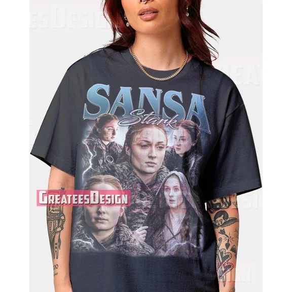 Limited Sansa Stark Shirt Sophie Turner Tshirt Tee Unisex