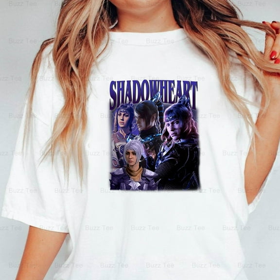 Limited Shadowheart Baldurs Gate 3 Vintage Video Game Fan New Unisex T-Shirt, up to 5XL