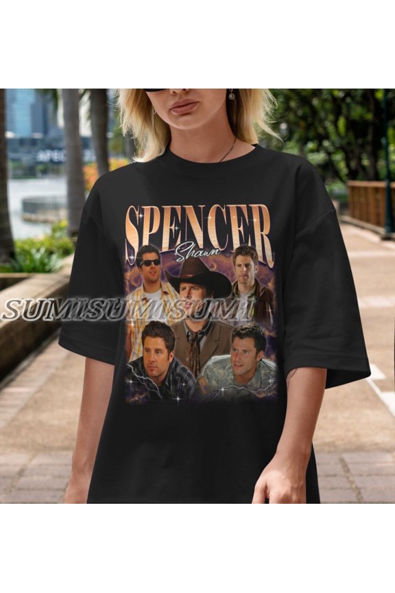 Limited Shawn Spencer Shirt Shawn Spencer Fan Tees Shawn Spencer Retro Shirt Shawn Spencer