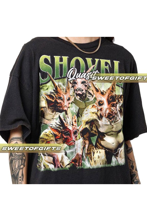 Limited Shovel The Quasit Baldurs Gate 3 Tshirt Vintage Unisex Shirt