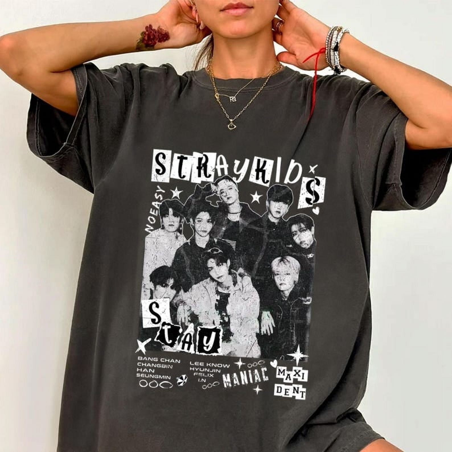 Limited Stray Kids Vintage Unisex Shirt, dominATE SKZ Tshirt, Comfort