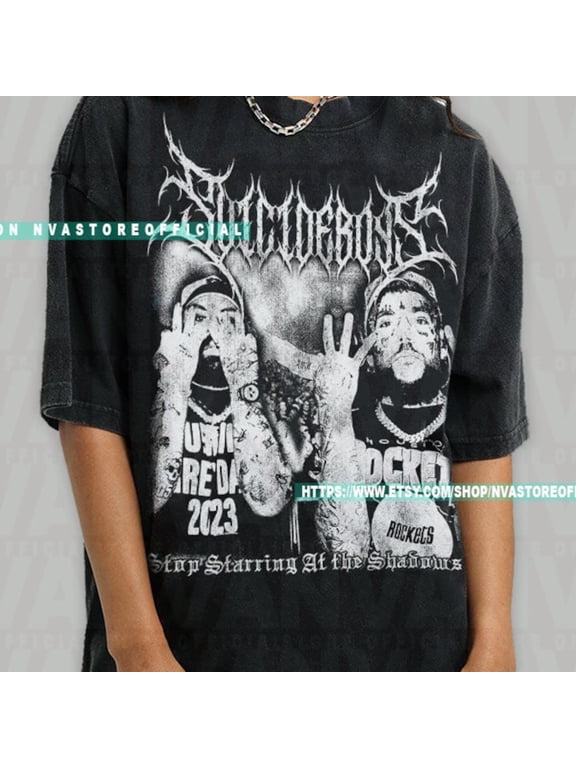 Limited Suicide Boys Black Metal T-shirt, Black Metal T-Shirt, Gift For Woman and Man Unisex Shirt, Hip Hop Band, Black Color