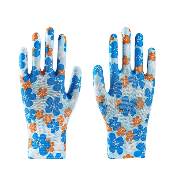 karymi 12Pair Gardening Gloves for Women - Breathable Rubber Coated Garden Gloves Multi-purposes Gardening Gloves Mens Gifts Super Savings Week up to 70% off