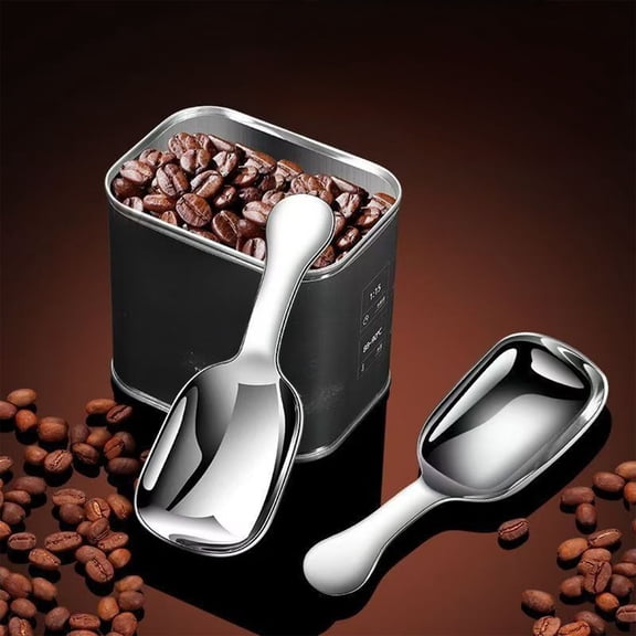 Limited Time Deal karymi 304 Stainless Steel Thickened Teaspoon Coffee Powder Measuring Spoon Tea Spoon Tea Short Handle Ice Cream Digging Spoon Summer Savings Weekly Deal up to 70% off