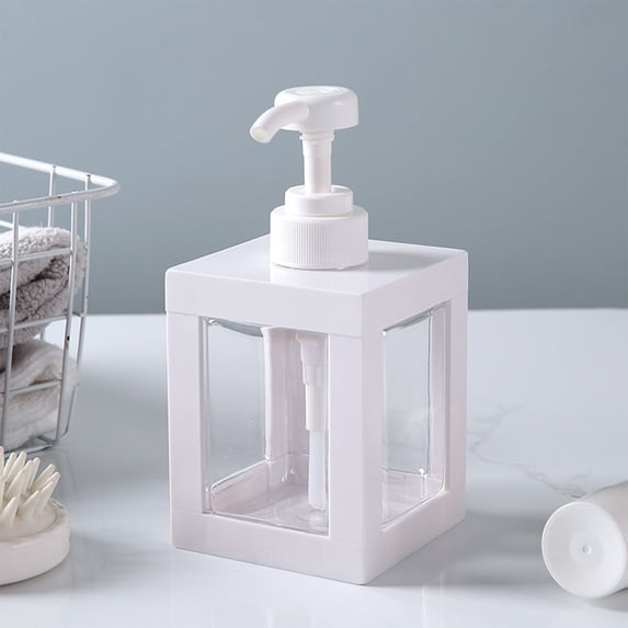 karymi 500ml Pump Bottle Refillable Plastic Empty Lotion Soap Dispenser Liquid Container for Bathroom Shampoo and Body Wash Hand Soap Dispenser Today's Today's