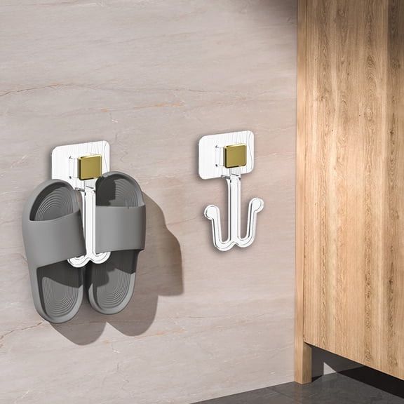 karymi Bathroom Slipper Rack with No Drilling and No Vestige Installation Hook Weekly flyer Today's