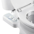 thumbnail image 1 of karymi Bidet Toilet Seat Attachment & Fresh Water Sprayer (Only Cool Temperature Control,-Nozzle Cleaning,Non-,Adjustabl-e Pressure,Female Wash) Mens Gifts, 1 of 8