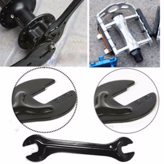karymi Bike Cycle Open End Axle Hub Wrench Spanner Bicycle Repair Tool 2Pc Camping Essentials
