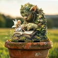 thumbnail image 1 of karymi Bohemian Acrylic Garden Pile Decorative Fairies and Hummingbirds Outdoor Decorative Acrylic Garden Pile Room Decor, 1 of 7
