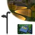 thumbnail image 1 of Limited Time Deal karymi Bright Solar Spotlights Solar Outdoor Lights Patio Lights Wireless Solar Lights for Yard Garden Flag Pool Patio Porch Walkway Patio Decor Apartment Essentials, 1 of 8
