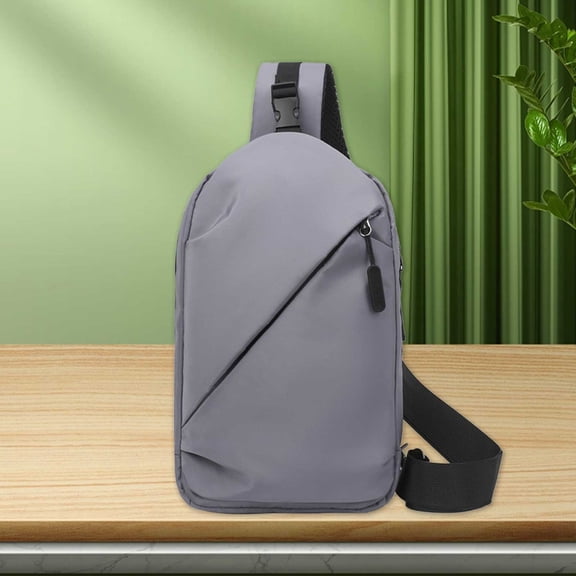 Limited Time Deal karymi Crossbody Backpack Men's and Women's Shoulder Backpack , Lightweight Strap Backpack Hiking Sling Bag Backpack Hiking Cycling Feature: Birthday Gifts for Men