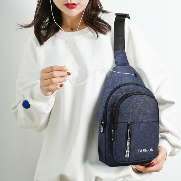 karymi Crossbody Running Pack with Adjust Running Belts and 2 Zippers Pockets for Women and Men Workout Travelling Jogging Cycling Hiking Waist Pack Mens Gifts