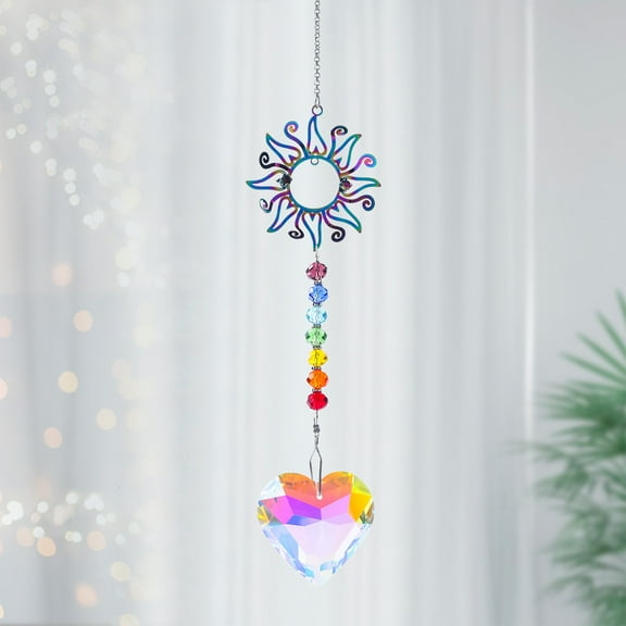 Limited Time Deal karymi Crystal Crafts Suncatcher Home Garden Decor Pendant Suncatcher Living Room Decor Party Favors Fall Savings Weekly flyer Gifts for Mom