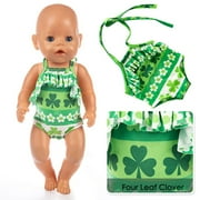 Limited Time Deal karymi Doll Clothes Present for 18 Inch Doll Clothes and Accessories for Birthday Christmas Valentine's Day St. Patrick's Day Family Gifts The Big Save Super Savings Week