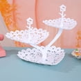 thumbnail image 1 of Limited Time Deal karymi Fruit Plates Living Room Coffee Table Household Transparent Candy Dessert Rack Party Wedding Front Desktop Placed Snack Dessert Tray Tiers Dessert Stand Gifts for Men, 1 of 6
