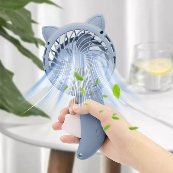 karymi Hand Press Handheld FanManual Press No Battery RequiredSmall Fan Travel Fan Portable Fan Small Fan Portable Fan for Travel Travel Essentials