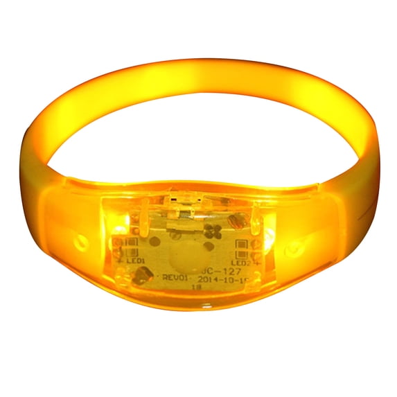 karymi LED Up Bracelets, Flashing Sports in The Dark Party Supplies for Concerts, Festivals, Sports, Parties, Night Events Tailgating Tailgating Travel Essentials