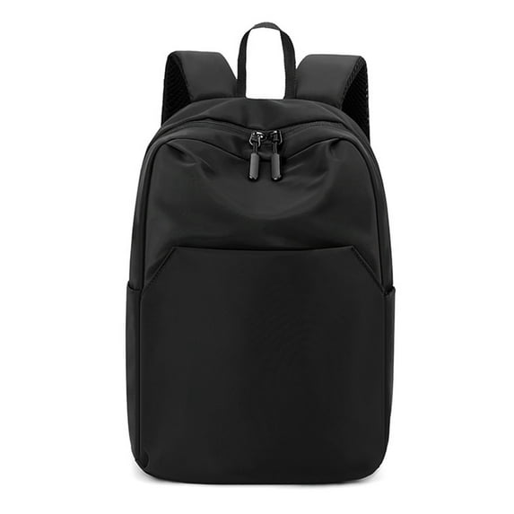 Limited Time Deal karymi Leisure Solid Color Backpack Outdoor Travel Light Small Backpack Trend Men's Solid Color Backpack Travel Essentials Gifts for Men up to 90% off