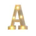 thumbnail image 1 of Limited Time Deal karymi Letters Lights Alphabet Lamp LED Letter Lighting Letter Light Illuminated Letters Night Lights Decoration for Birthday Party Wedding Children’s Room Clearance Sales, 1 of 5