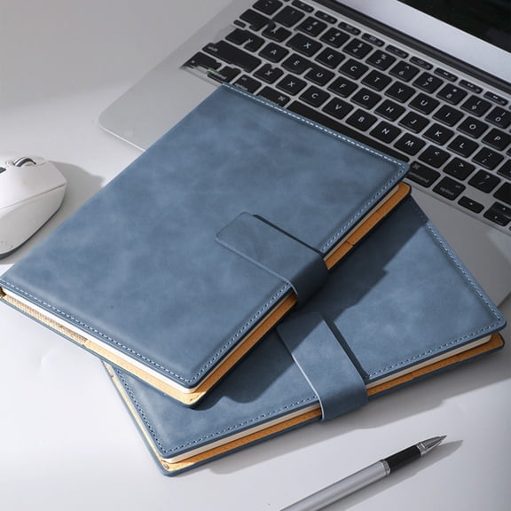 karymi Magnetic Closure Notebook Gift Business Office Work Conferences Notepad Today's Outdoor and Garden