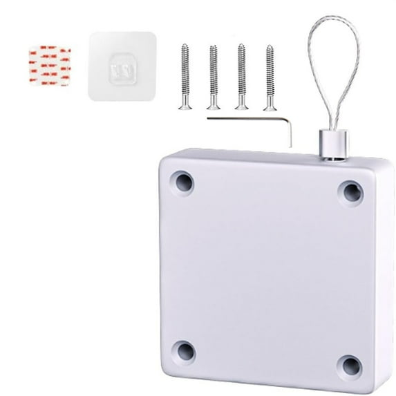 karymi Multifunctional Household Automatic Punch- Buffering Retractable Door Closer