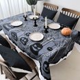 thumbnail image 1 of karymi New Halloween Tablecloth Web Pumpkin Tablecloth Holiday Table Cloth Printed Flower Tea Table Decorative Tablecloth Week, 1 of 9