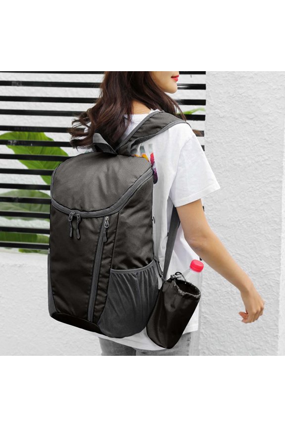 Limited Time Deal karymi Outdoor Folding Bag Travel Backpack Lightweight Storage Backpack, and Large Capacity, Suitable for Hiking and Travel, Suitable for Sports up to 90% off Weekly flyer