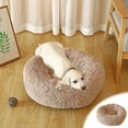 thumbnail image 1 of Limited Time Deal karymi Plush Pet Kennel Deeps Sleep Cats Kennel Dog Kennel Round Removable Litter Mat Pet Supplies Mats Home Decor Gifts for Mom The Big Save, 1 of 6