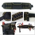 thumbnail image 1 of Limited Time Deal karymi Pocket Tool Belts with Release Buckle Heavy Duty Detachable Adjustion Utility Belt Work Apron for Electrician Carpenter Construction Tool Belt Pouches Summer Clearance, 1 of 6