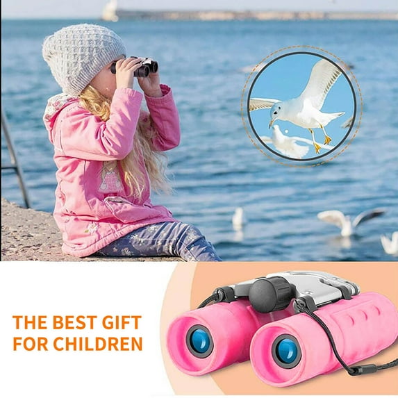 karymi Portable 8X21 High-definition Children's Telescope Mini Outdoor Colorful Binoculars Concert