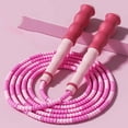 thumbnail image 1 of karymi Rope for Fitness Exercise Equipment Home Workout Rope Skipping with Soft Beaded Segment Jumping Rope Camping Gear, 1 of 1