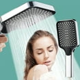 thumbnail image 1 of Limited Time Deal karymi Shower Head - High-Pressure Handheld Showerhead - Hard Water High Pressure4 Spray Modes Handheld Shower Head for The Elderly, ChildrenCan Be Used for Home, Gym The Big Save, 1 of 8