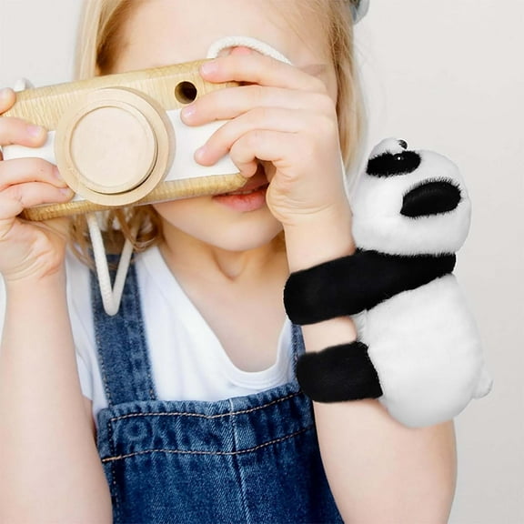Limited Time Deal karymi Stuffed Animals Slap Bracelets Plush Animals Snap Bracelets Cute Wrist Slap Toy Wrist Animals Wrist Slap Bracelet Wrist Toy for Kids Boys Girls Birthday Christmas Gifts