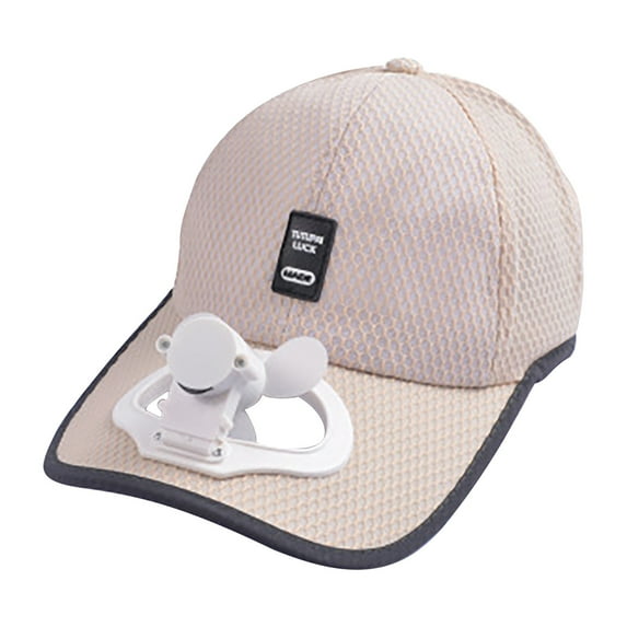 karymi Sun Protection Sun Hat Usb Charging with Fan Hat Fishing Cap Holiday Tailgating