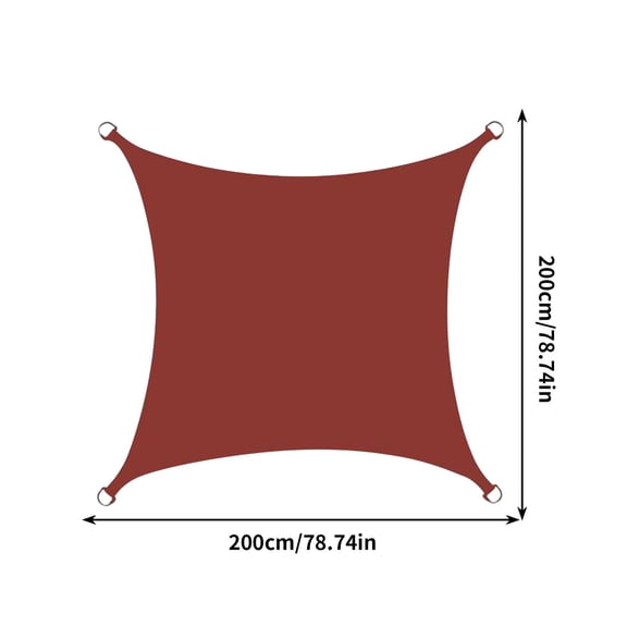Limited Time Deal karymi Sun Protection Triangular Shade Garden Swimming Pool AntiUV Shade Cloth Tarpaulin Gifts for Women Best Sellers Summer Clearance