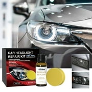 Limited Time Offer, Car Headlight Repair Kit, Scratch & Yellowing Fix, 30ml Coating Agent, Easy-to-Apply, For Cars, Trucks, SUVs, DIY Auto Care, Auto Headlight Restoration Just Released