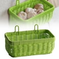 thumbnail image 1 of Limited Time Offer - Lssam Hand-Woven Hanging Basket, Wall Basket, Hanging Storage Basket - Space-Saving Organizer for Kitchen, Bathroom, Laundry, 1 of 9